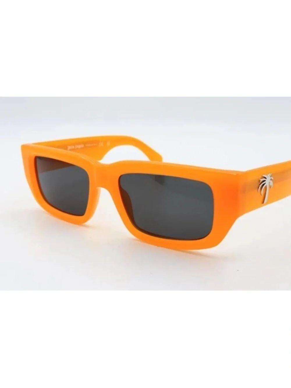 Palm Angels Sutter Sunglasses Nectarine Orange Dark Grey PERI035